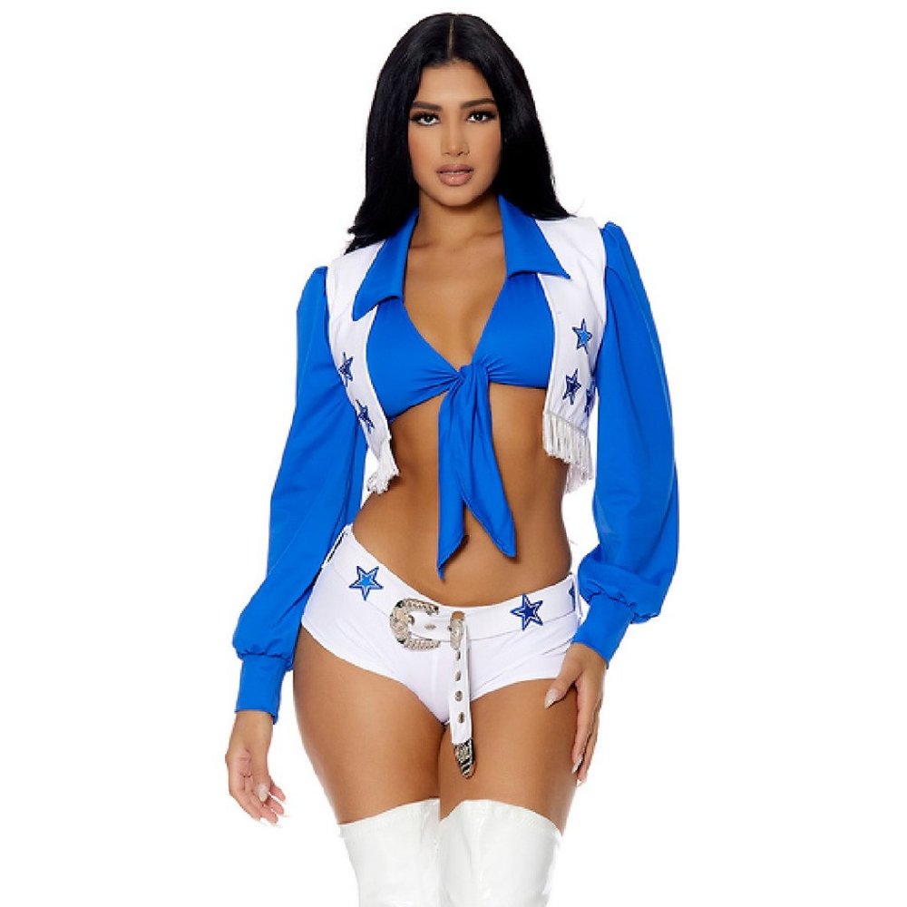 Forplay 552934 Field Star Sexy Dallas Cowboys Cheerleader Costume